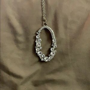 Long Silver Necklace